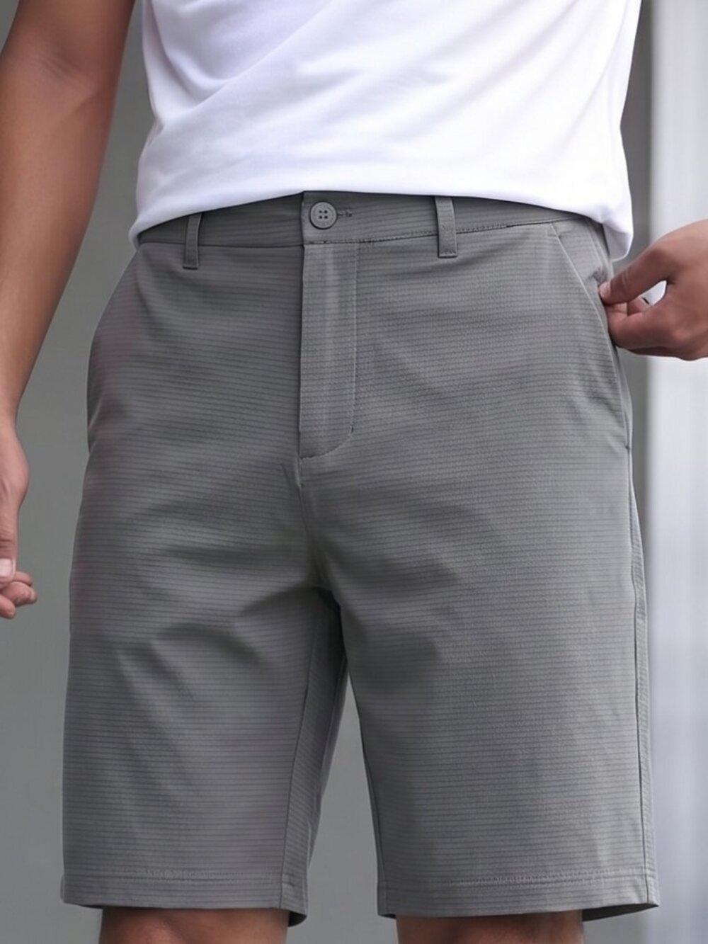 Hang Ten Gray Golf Shorts